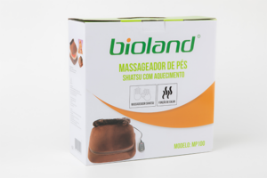 Massageador de pés shiatsu com aquecimento Bioland - Modelo MP100 1